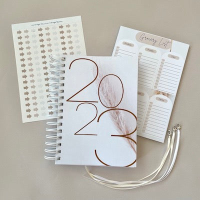 A5 Grocery List Notepad