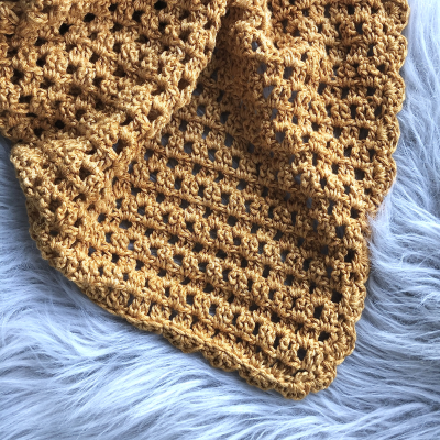 Crochet Bamboo Blanket