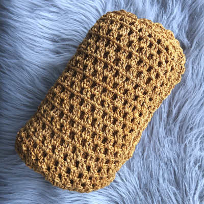 Crochet Bamboo Blanket