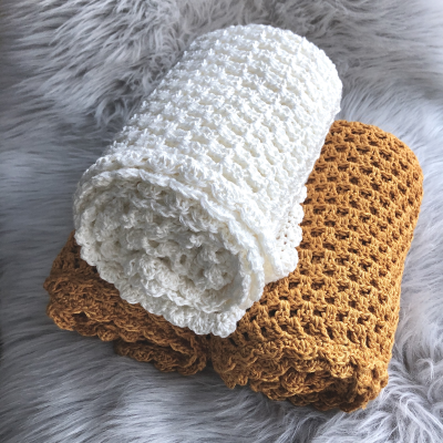 Crochet Bamboo Blanket