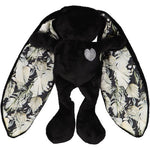 Cuddle Bunny (Black with Printed Ears)