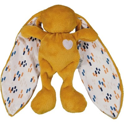 Cuddle Bunny (Mustard with Printed Ears)