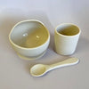 Silicone Bowl, Cup and Spoon Set