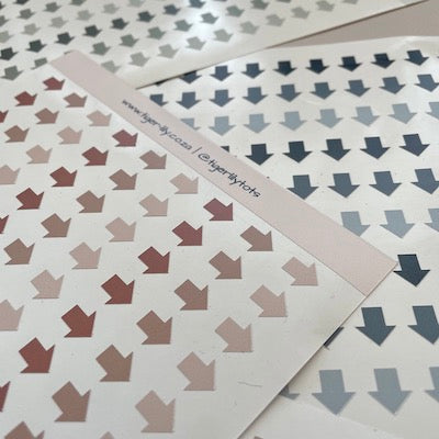 A5 Arrow Stickers